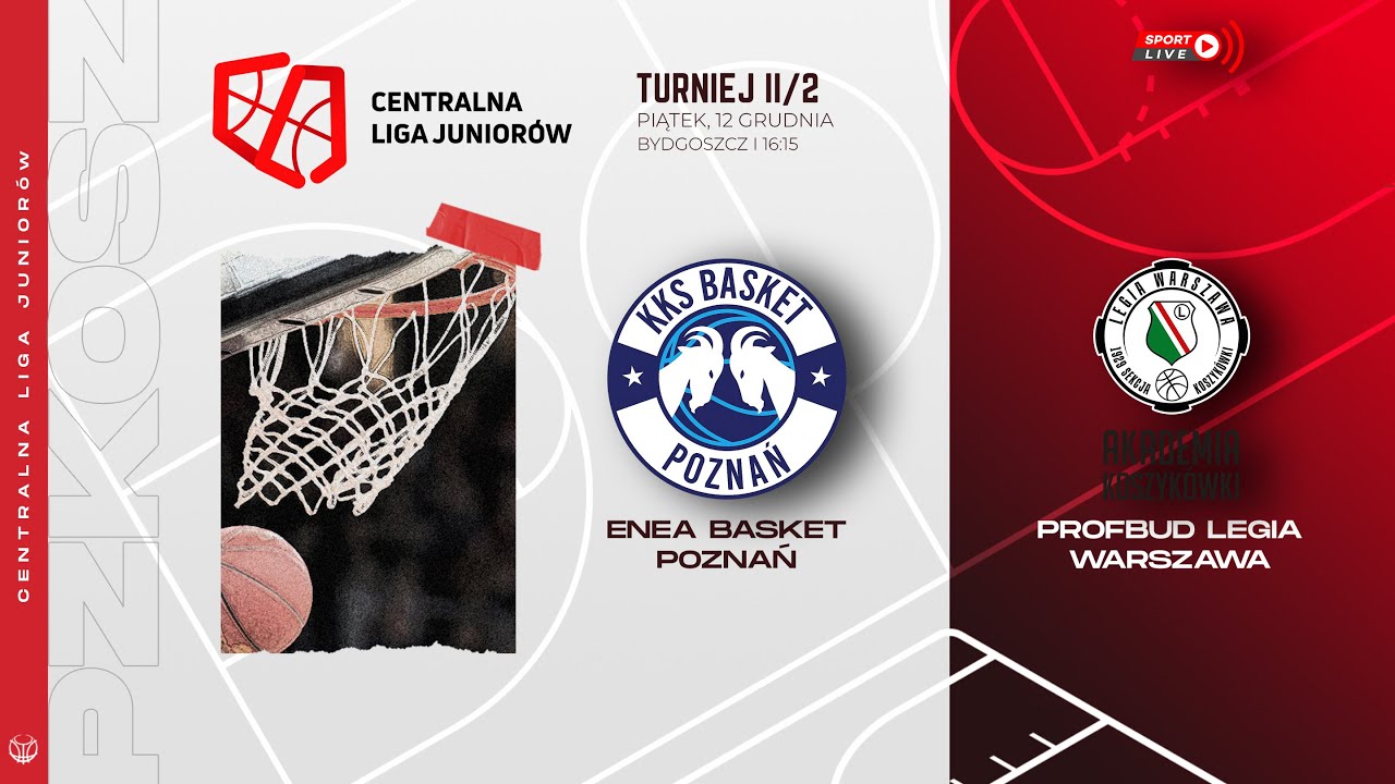 Enea Basket Poznań - Profbud Legia Warszawa (CLJ)