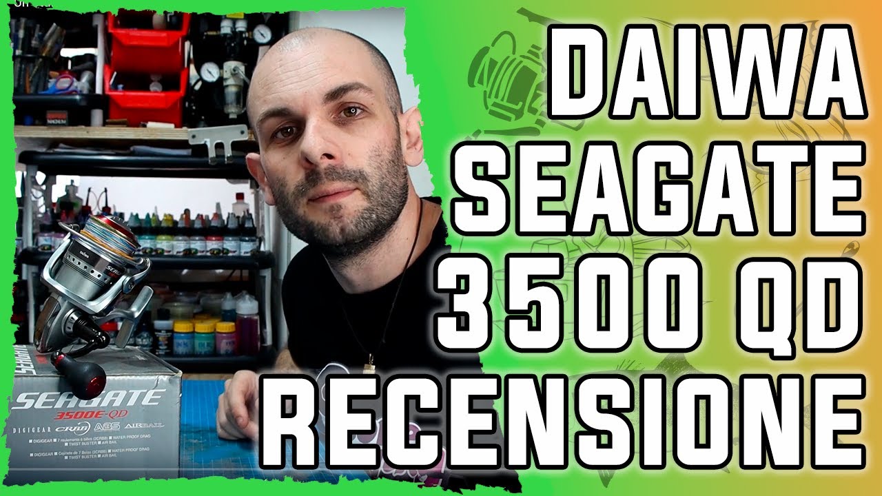 Mulinello Daiwa Seagate 3500qd - Un ottimo mulo per tecniche gravose e non