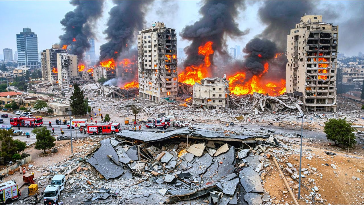 Kondisi Kota Ashkelon Israel Saat Mesir Jatuhkan Rudal Zahir‼️12.000 Warga Sipil Jadi Korban