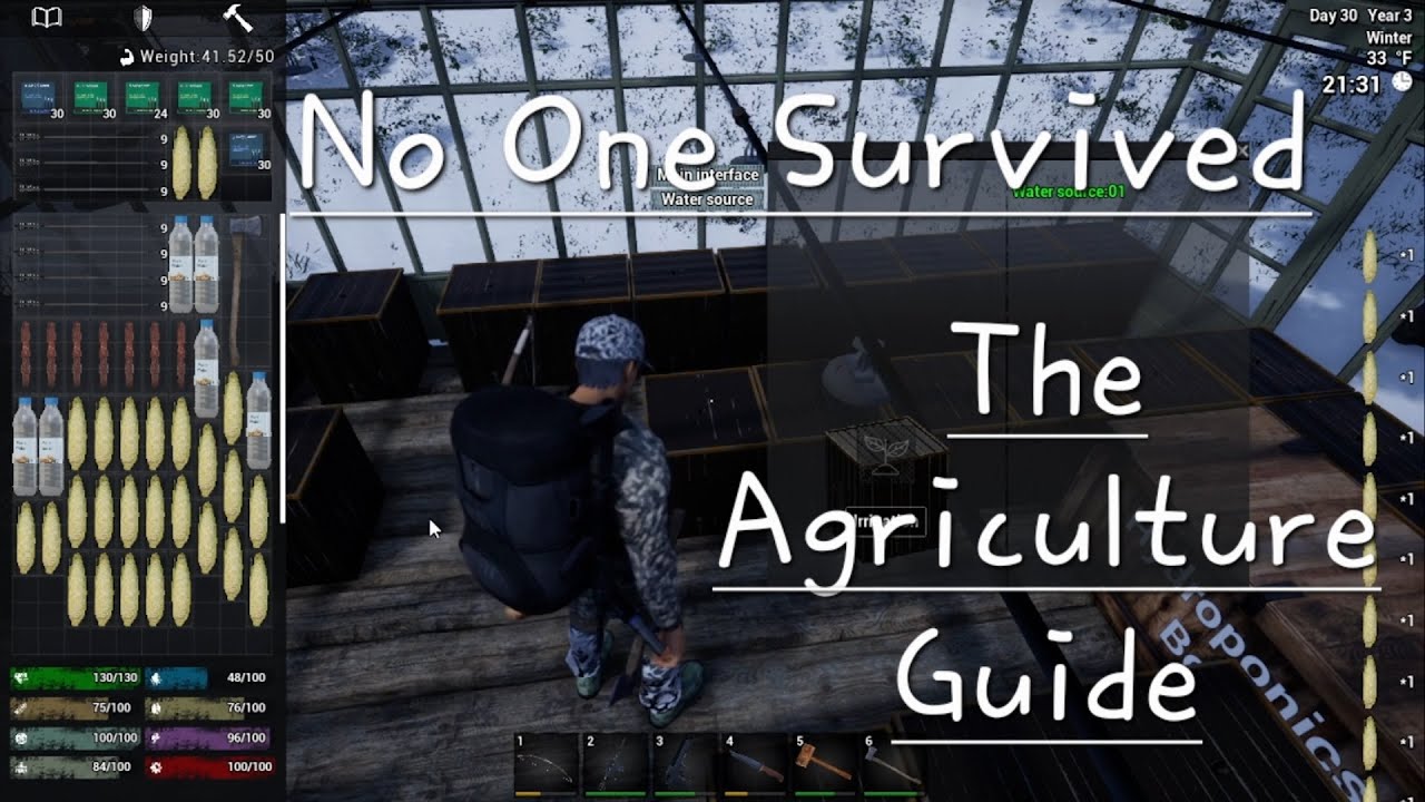 No One Survived The Agriculture Guide