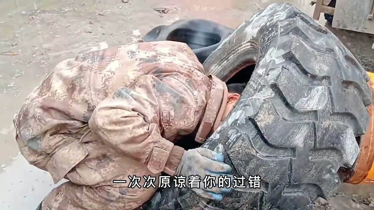 Tire Repairing Huge Truck | #industrial #truck #tires #tire