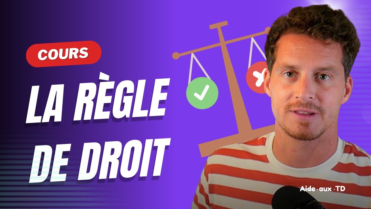 La règle de droit (caractères) | Introduction au droit
