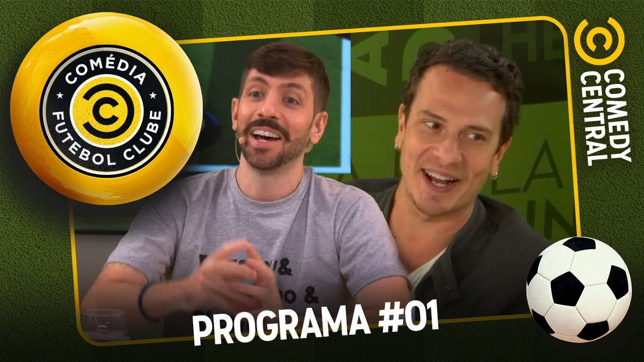 PRIMEIRO PROGRAMA COM FABIANO CAMBOTA | Comédia Futebol Clube no Comedy Central