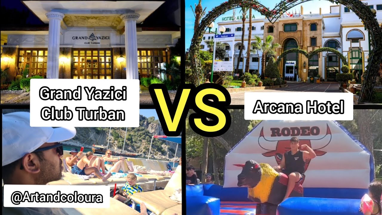 Grand Yazici Club Turban Thermal VS Hotel Argana agadir review turkey marmaris holiday