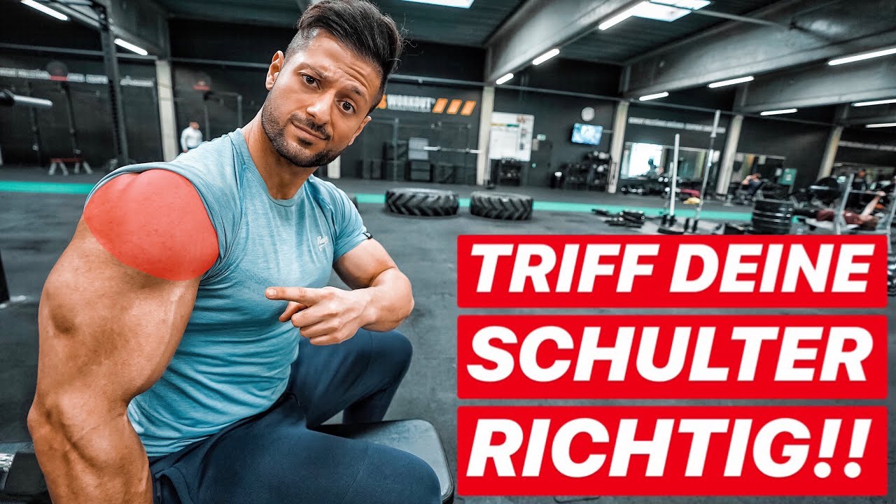 So bekommst Du BREITE & RUNDE Schultern (FUNKTIONIERT IMMER!)