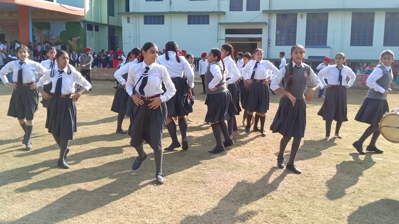 #Bhangra #practice on #Dhol at #Mount #Carmel #School #Jindwari #2019 #Luddi