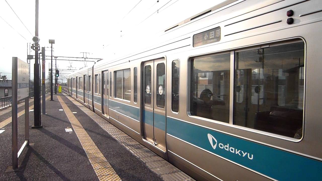 [HD]消滅　小田急1000形　1091F　(ソフト未更新車)　新松田駅発車