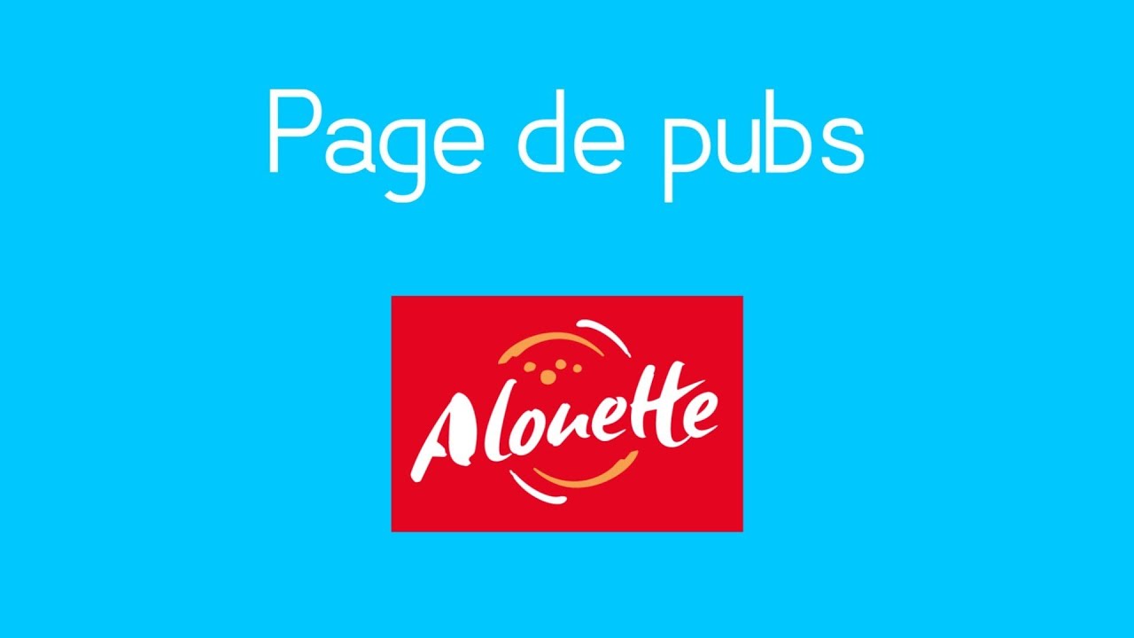 Alouette Poitiers 📻 publicités du 23/10/2020