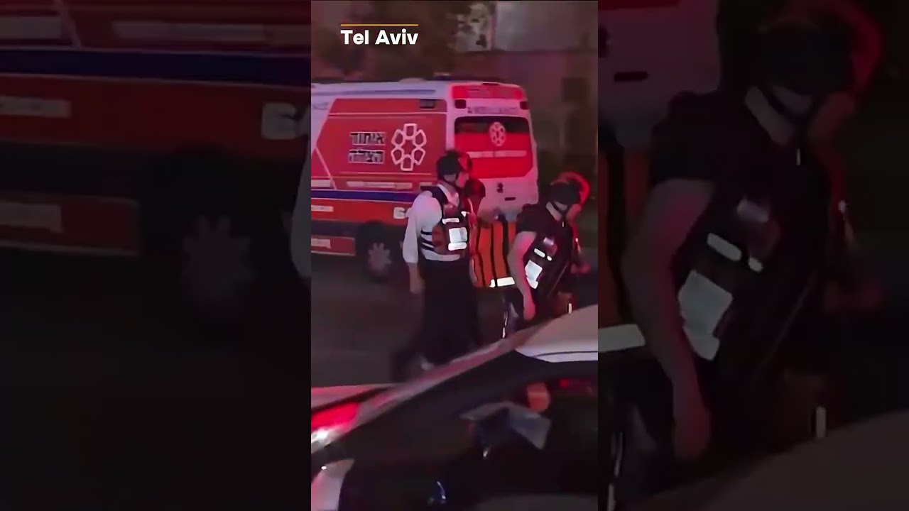 ISRAEL EMERGENCY! Iran Responds to U.S. Strikes Massive Attack Hits Heart of Tel Aviv #iran #israel
