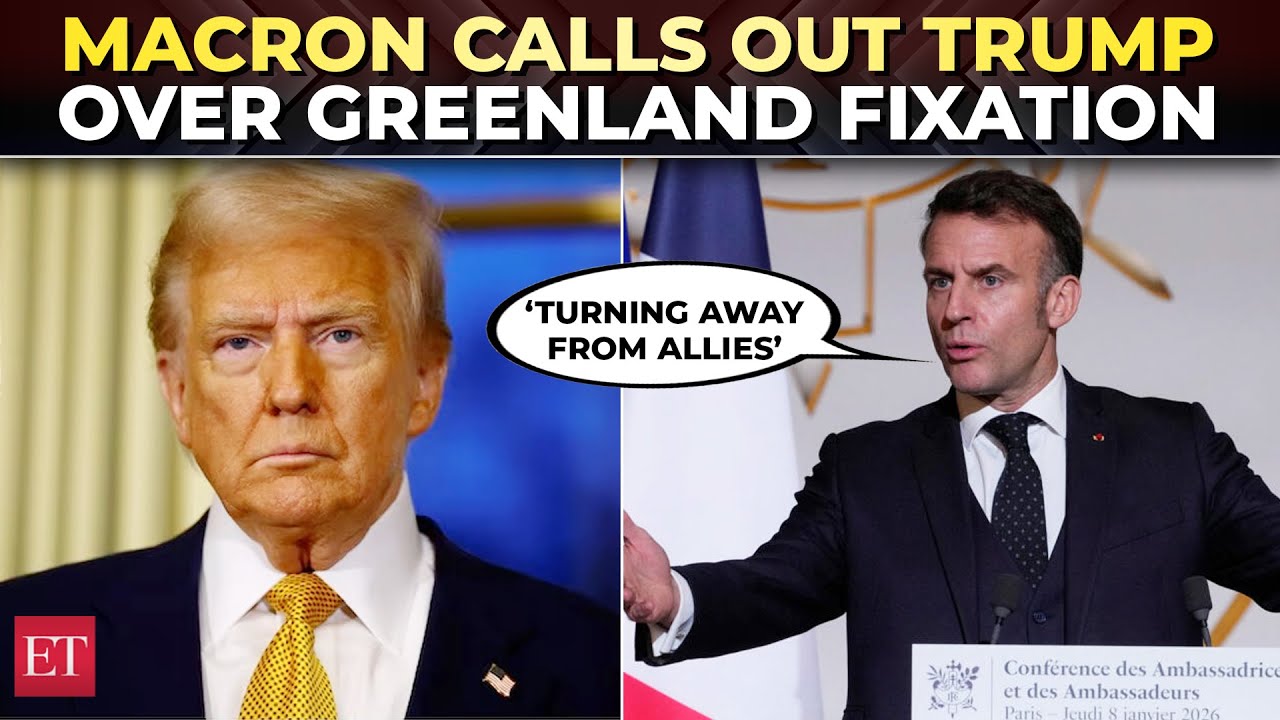 Macron blasts Trump: &lsquo;America is abandoning its allies&rsquo; amid Greenland row