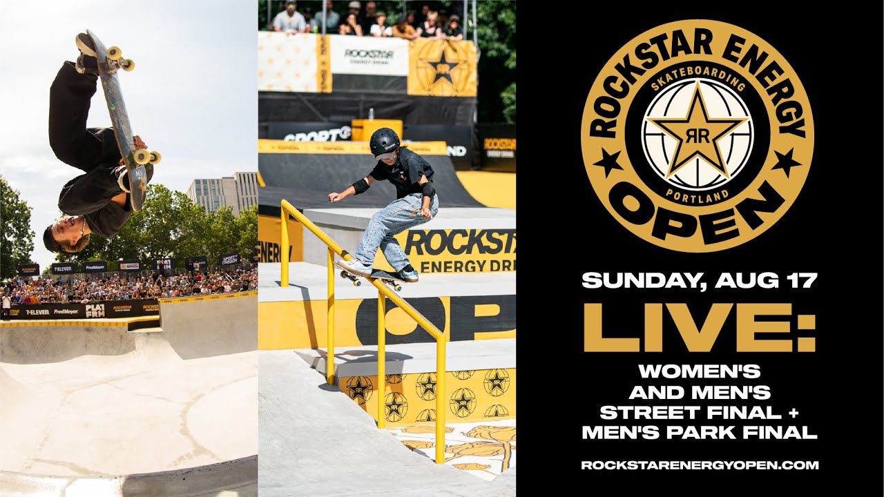LIVE: Women’s Street Final + Men’s Park and Street Final | Rockstar Energy Open 2025