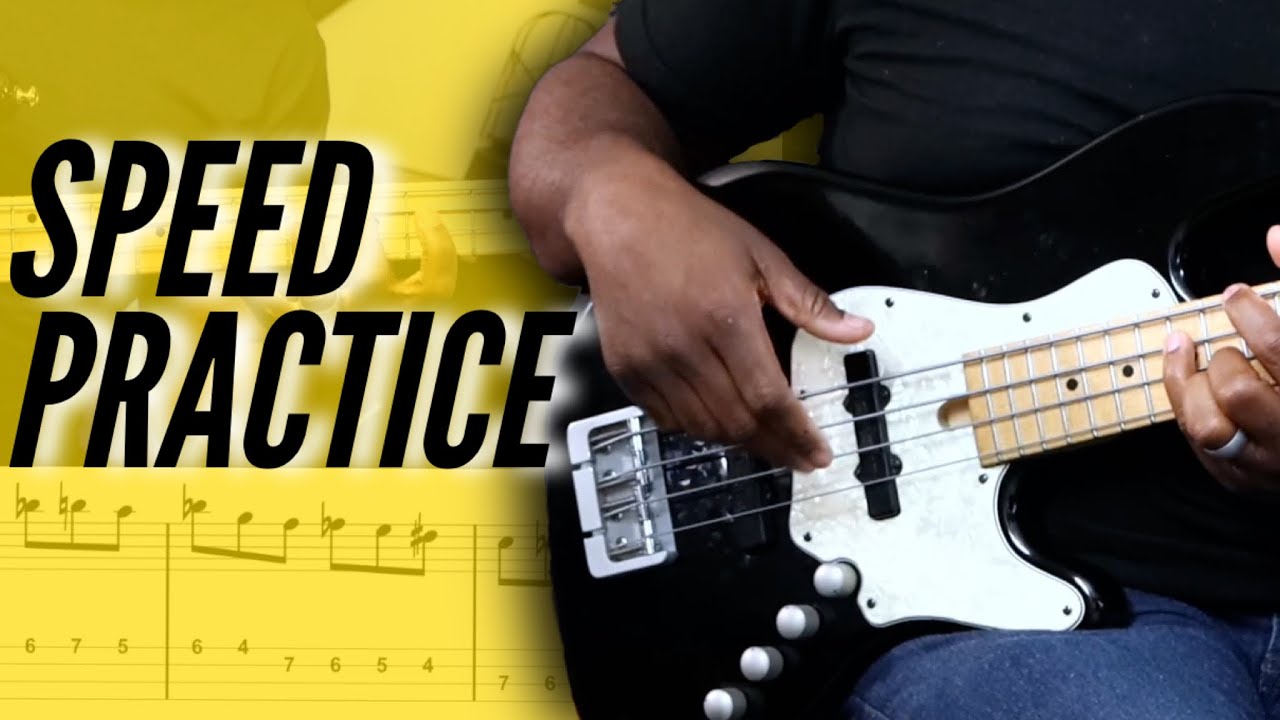 The Need for SPEED ‼️ Bass Guitar Exercise