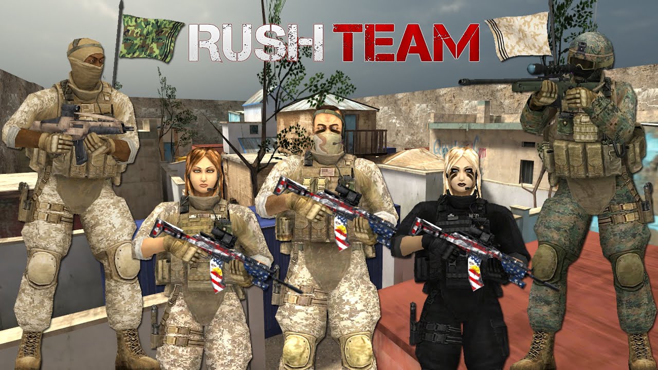 Rush Team FPS  - 100% XP boost for 24H !