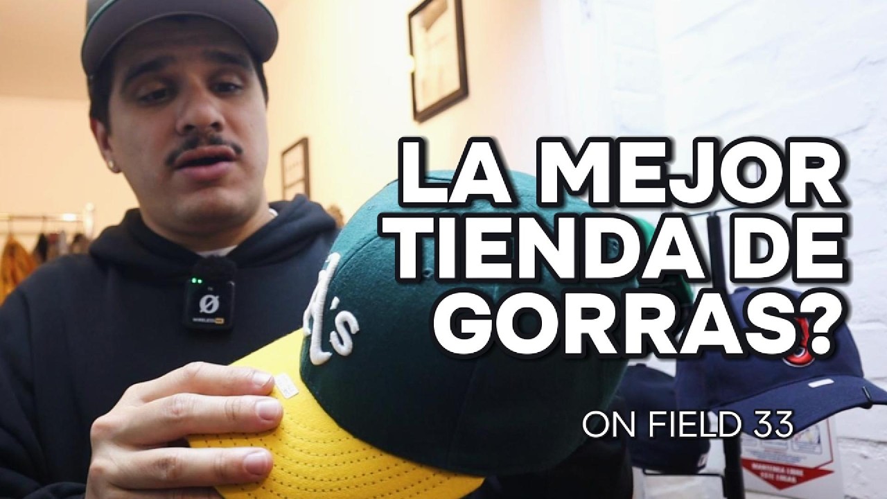 La mejor TIENDA de GORRAS ORIGINALES en Bogotá *¿Es real?* | Leo On The Way