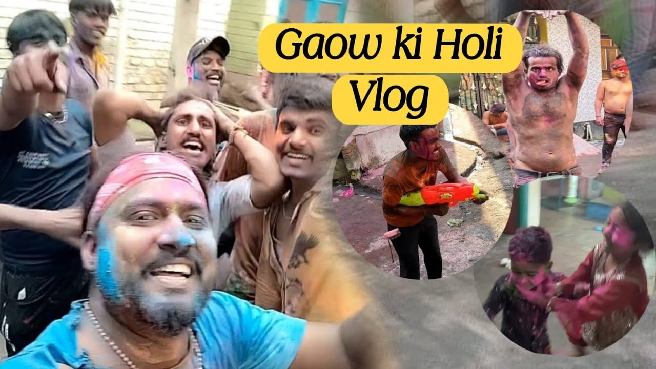 Holi स्पेशल vlog 🤪🔥।। Happy holi all off you।।