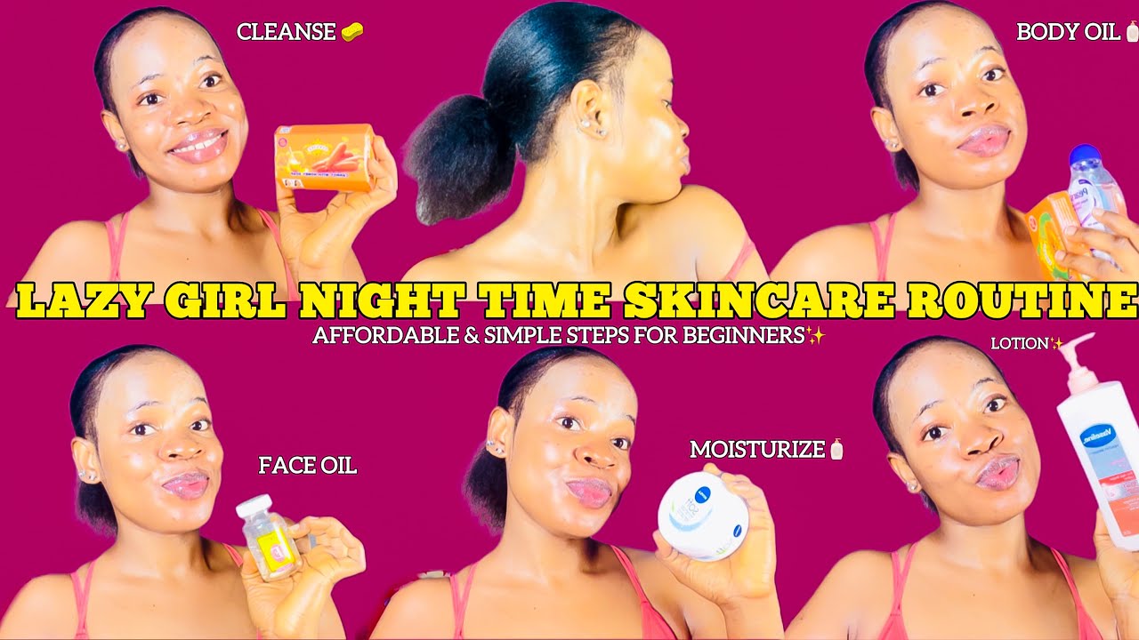 *SUPER EASY* NIGHT-TIME SKINCARE ROUTINE FOR EVERY BEGINNER ✅ Affordable Skincare For Glowing Skin
