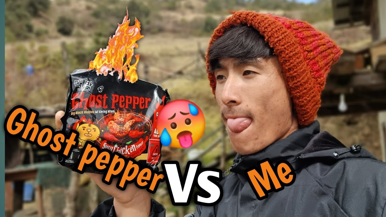 Trying This Ghost Pepper Noodle 🥵