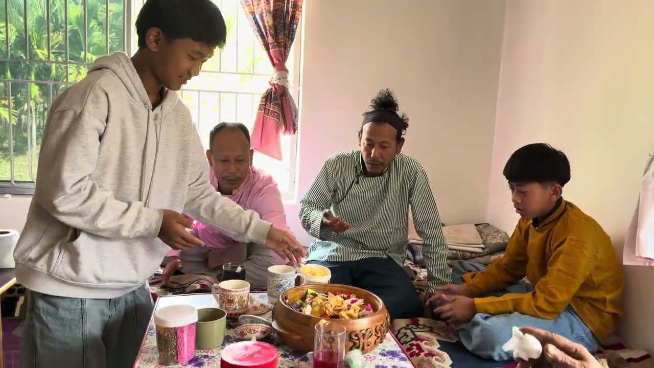 Losar Tsepa Chick With my families 🫂🫂🤗🤗🥰