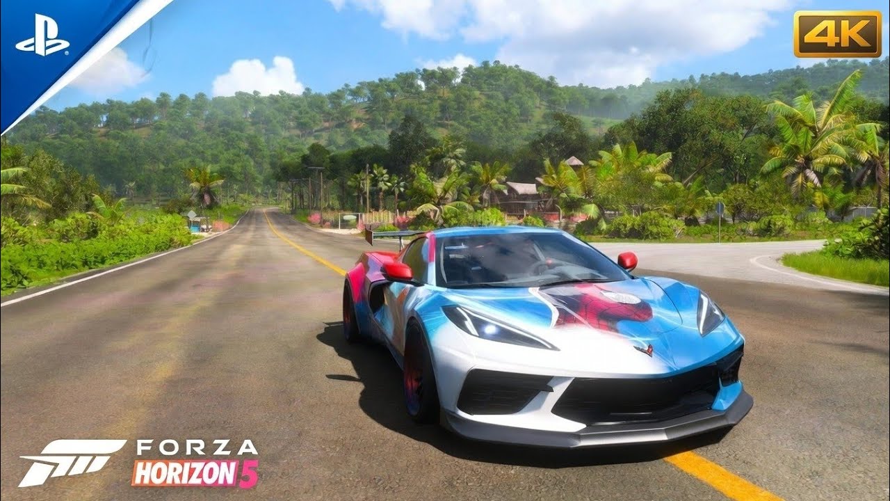PORCHE FORZA HORIZON 5 GAMEPLAY 4K 60FPS GAMEPLAY LOGITECH G923