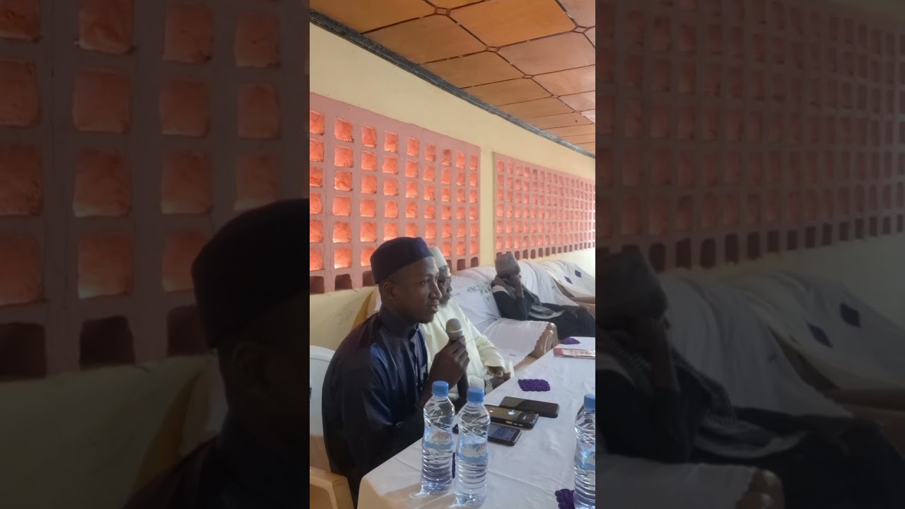 Comment éduquer et façonner l’être humain. La conférence s'est bien passé avec l’Imam Bangoura.