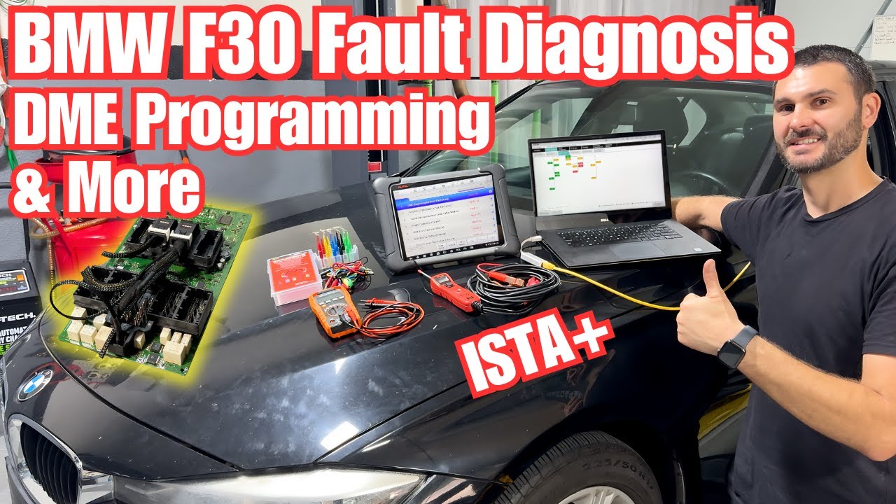 BMW 320i F30 Fault Diagnosis, DME Programming and More. Will It Run?