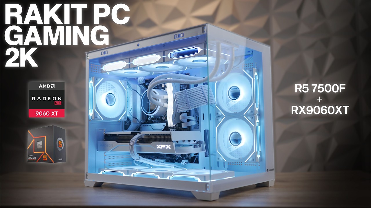 Rakit PC Full White Cakep Performa Gahar!!
