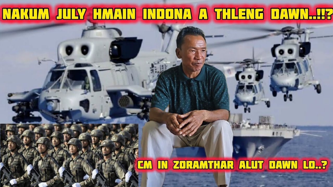 Pu Darlianmanga kawmna, Zoram tan inralrinna thu apung ta dup dup mai le.