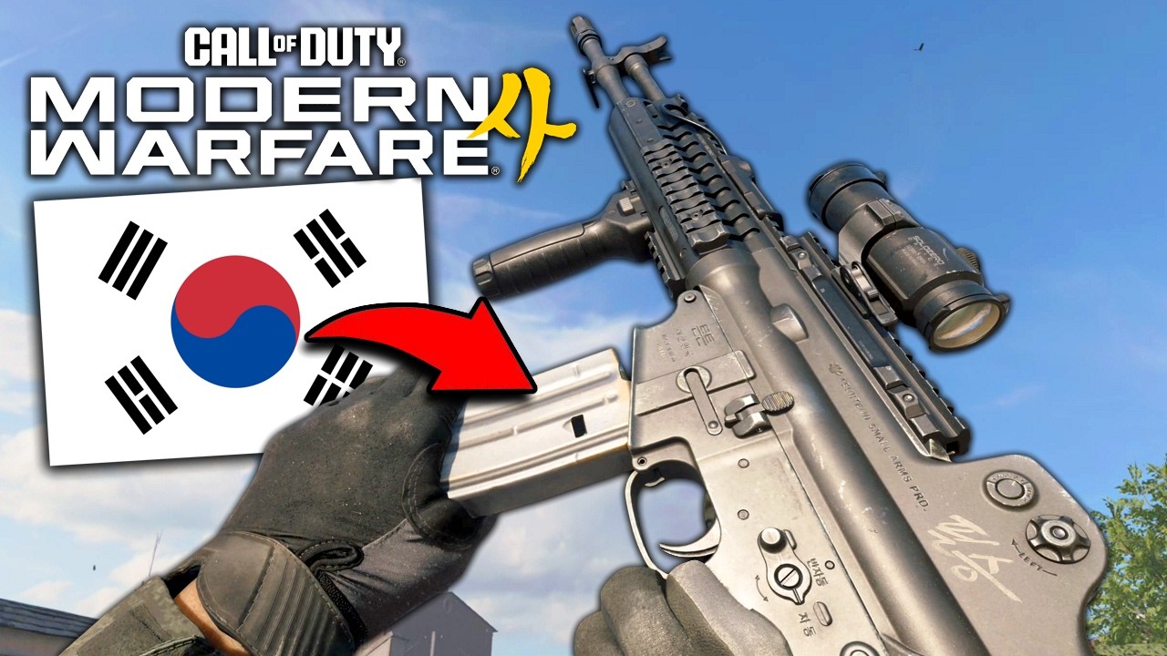 South Korea Daewoo K2 in Modern Warfare 4 BETA Gameplay
