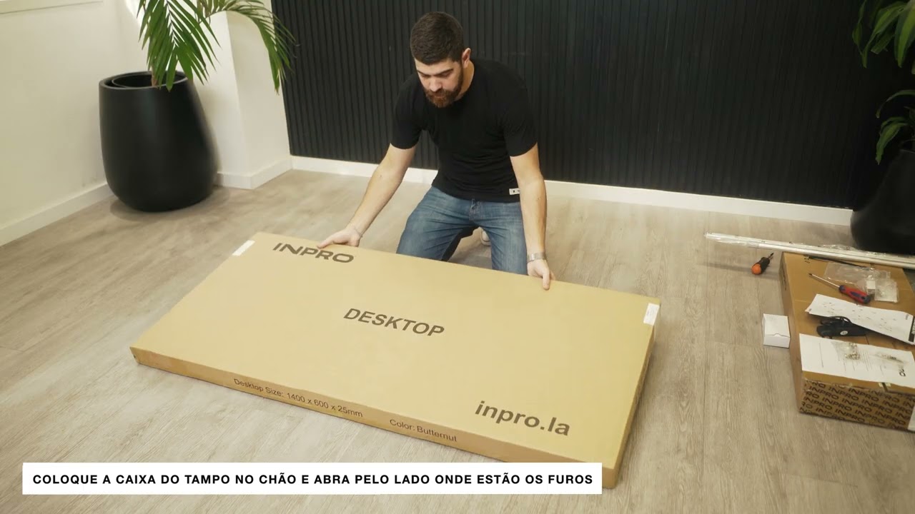 Montagem da Mesa com Regulagem de Altura PRO | INPRO