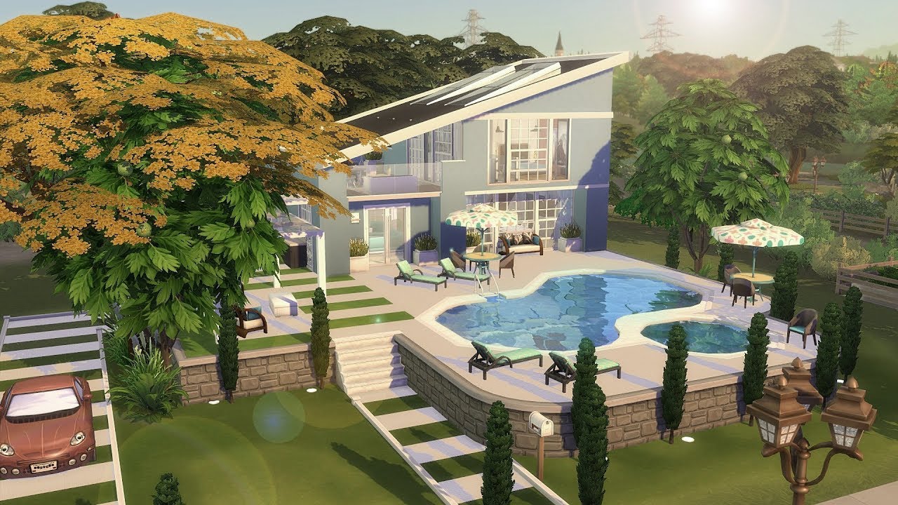 CASA FAMILIAR PARA UM SIM│Family Home│The Sims 4 (Speed Build)