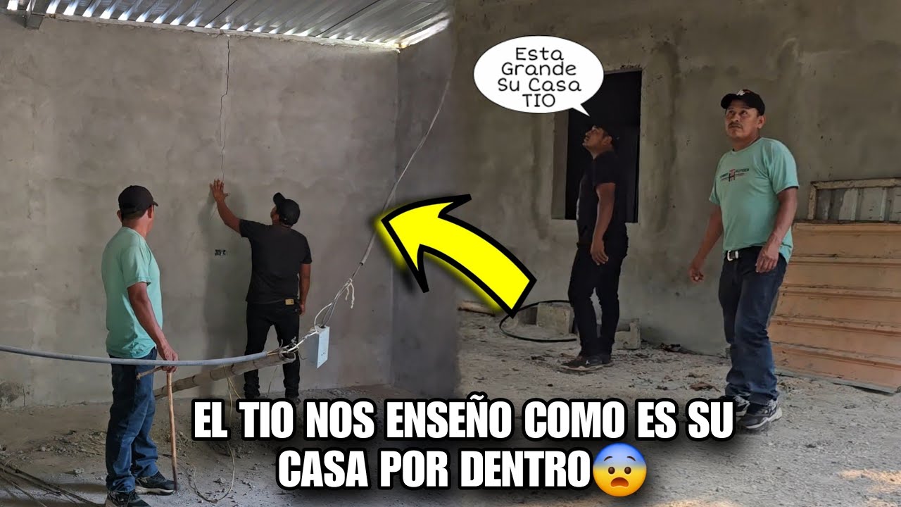 Todos Quedamos Boca Abierta Al Ver Como Esta La Casa Del TIO Por Dentro😱YOVANI No Lo Podia Creer‼️