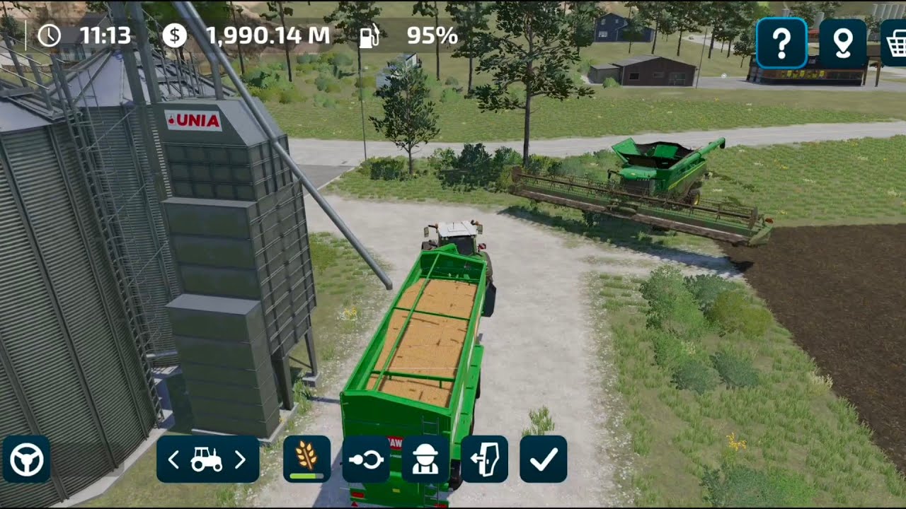 Flour Production in Grain Mill And Oat Harvest ll farming simulator 23 gameplay in hindi ll fs23 #8
