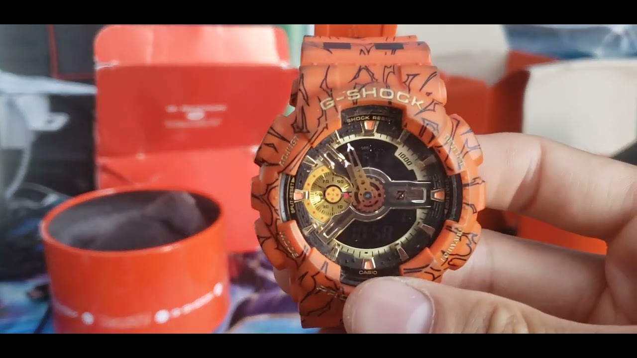 Real vs Fake Dragonball Z G-Shock Watch