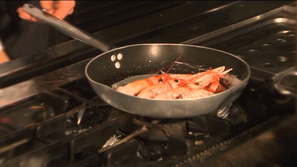 Ricetta Scampi alla busera - occhio a tavola