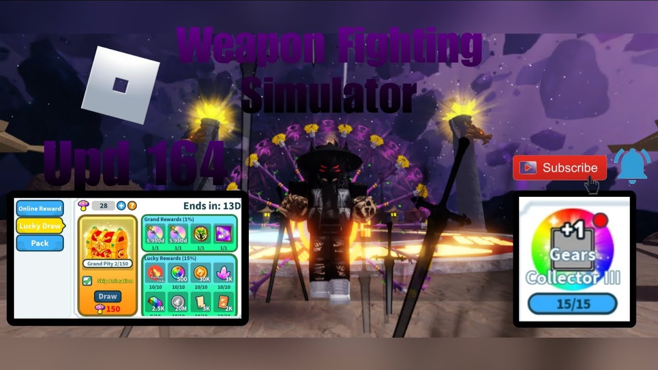 New Upd In WEAPON FIGHTING SIMULATOR UPD 164!! And Got New Passive Slot!