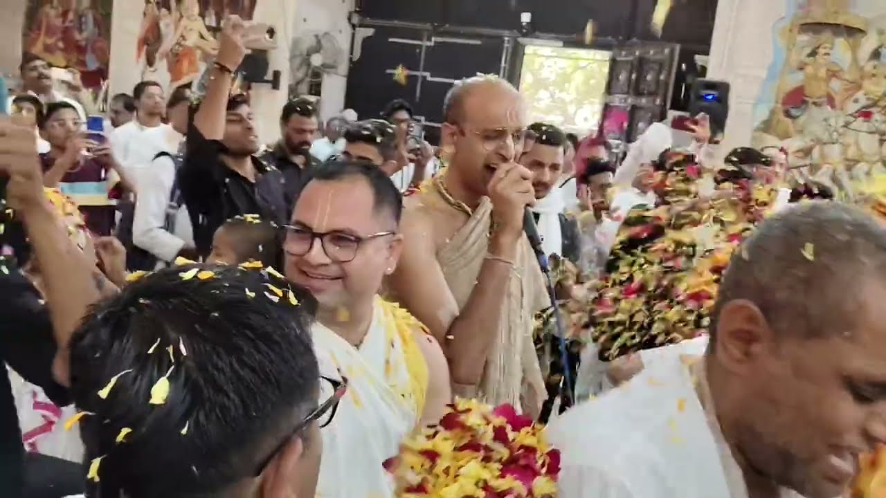 Radha Damodar Temple ISKCON Surat Jahangirpura 🌸 | Pushp Utsav Enjoy | Vaishnav Jan Bhakti