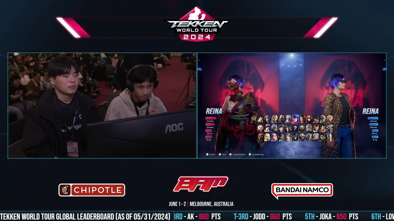 Yagami (Reina) vs. Ulsan (Reina) TWT 2024 - Battle Arena Melbourne 2024: Losers Semis