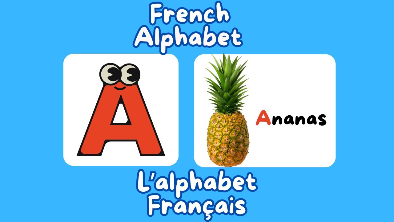Learn French Alphabet | ( ABC) Pronunciation | Apprendre L' alphabet en Fran&ccedil;ais