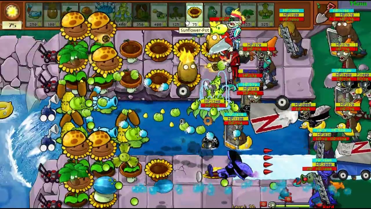 PVZ Vase Breakers Challenge Game Play