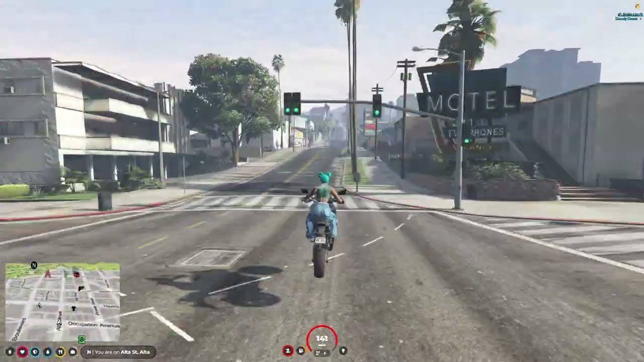 Cloudys First Chase.