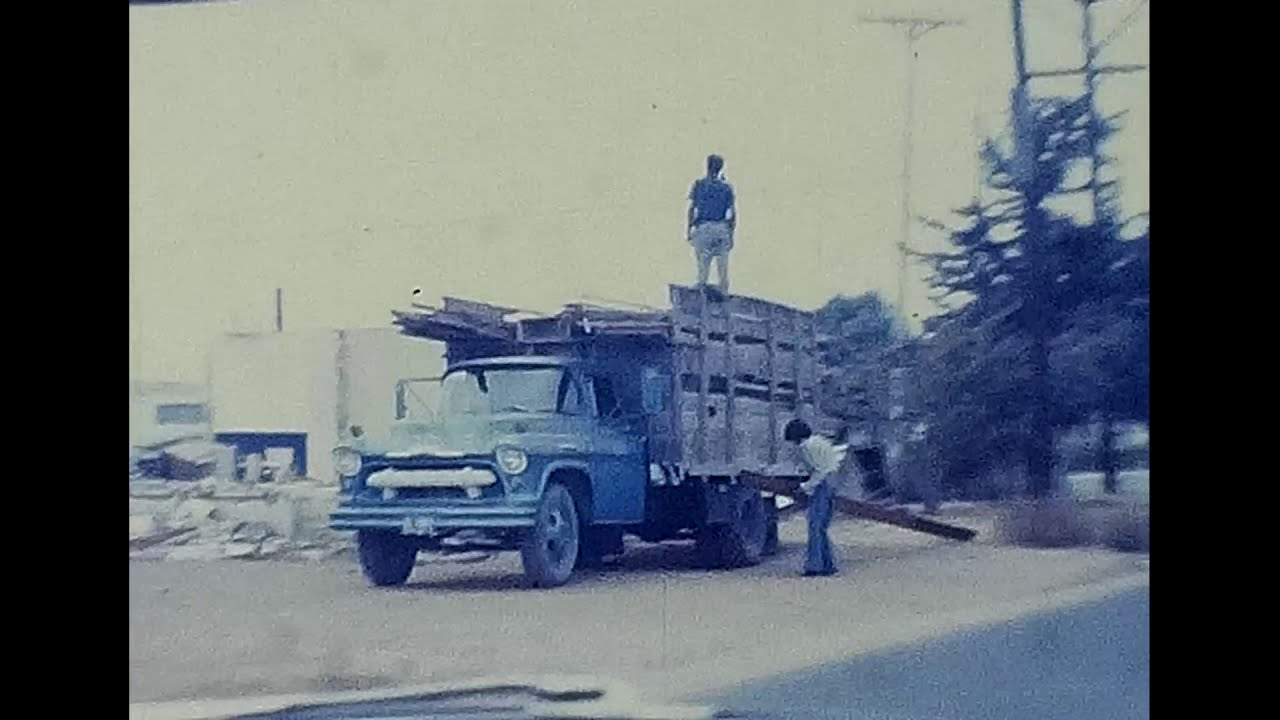 Early 1970's Drive Though Chula Vista California Vintage 8mm Footage Video