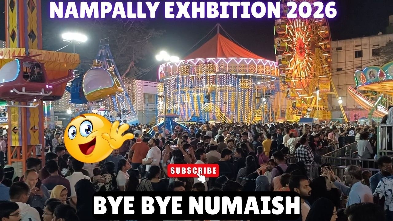 Bye Bye Numaish 🥹 Final Vlog | Nampally Exhibition 2026 | Travel Fun Diaries #exhibition #new #fyp