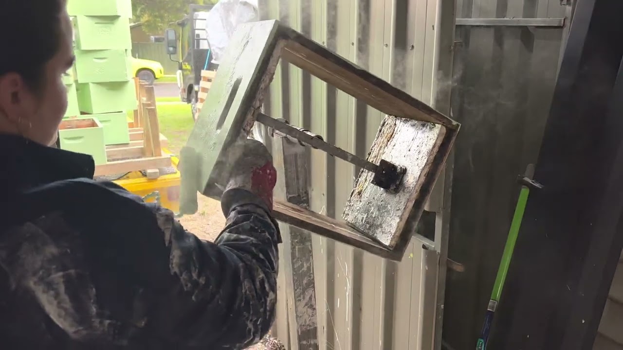 Wax Dipping Bee Hive Woodware