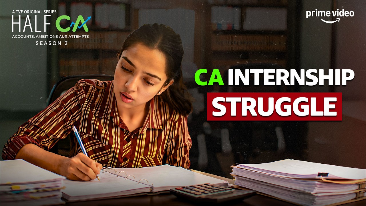 CA Students - The Struggle Is Real 🥲 ft. Ahsaas Channa | Half CA S2 | Prime Video