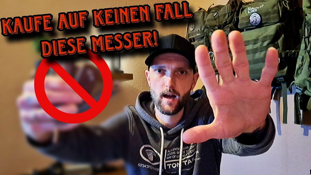 Kaufe auf keinen Fall diese Messer! 