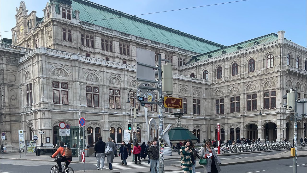 The Streets and Alleys of Vienna, Austria