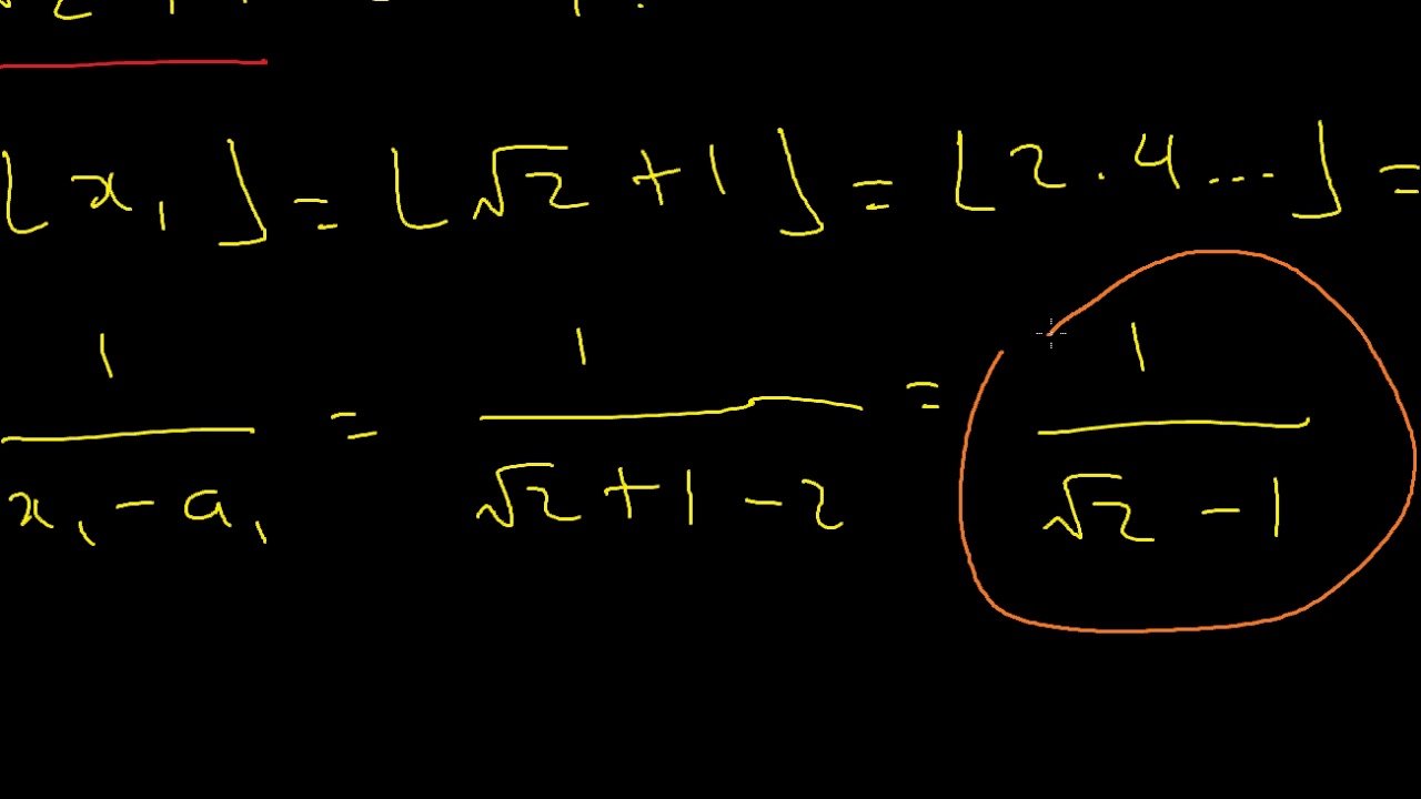 Continued Fractions #4: Continued Fraction of sqrt(n) (General Method)