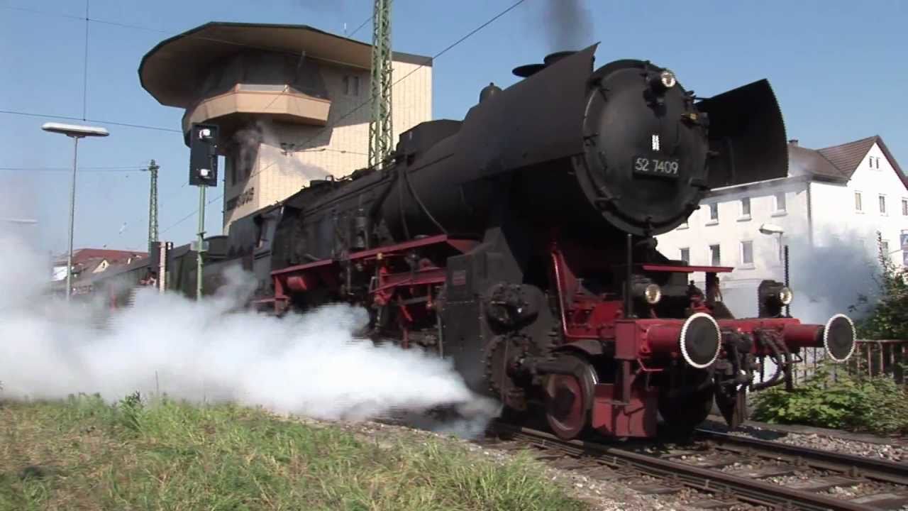 Mit 52 7409 von Schorndorf nach Welzheim (25. April 2011)
