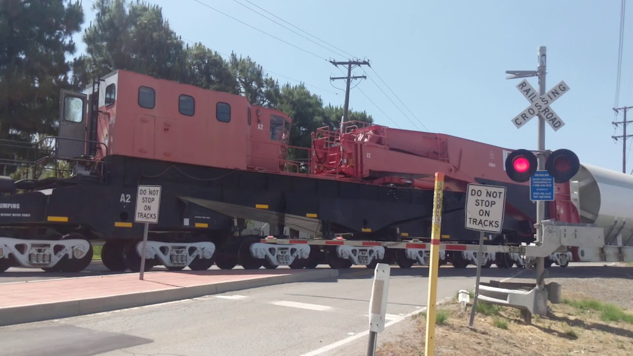 World's Longest Railcar Schnabel KRL 3600 @ Jefferson St.