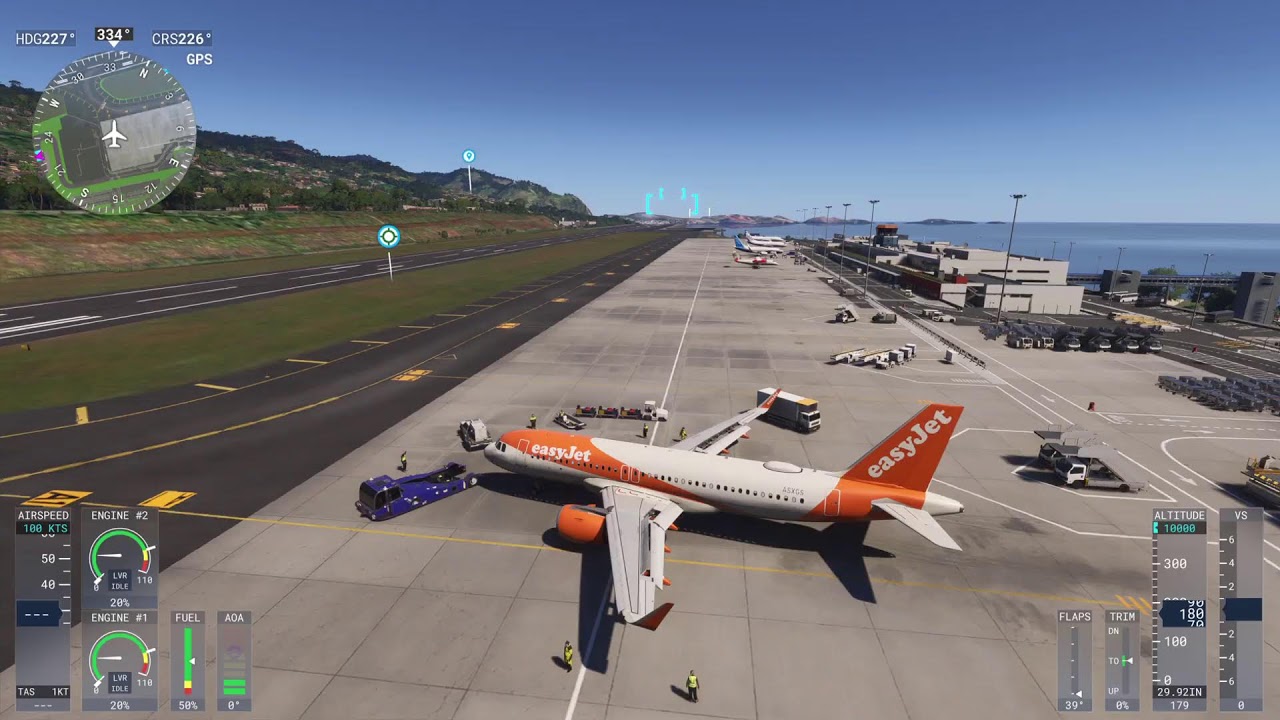 MSFS 2024 Aeroporto Porto Santo Aeroporto da Madeira
